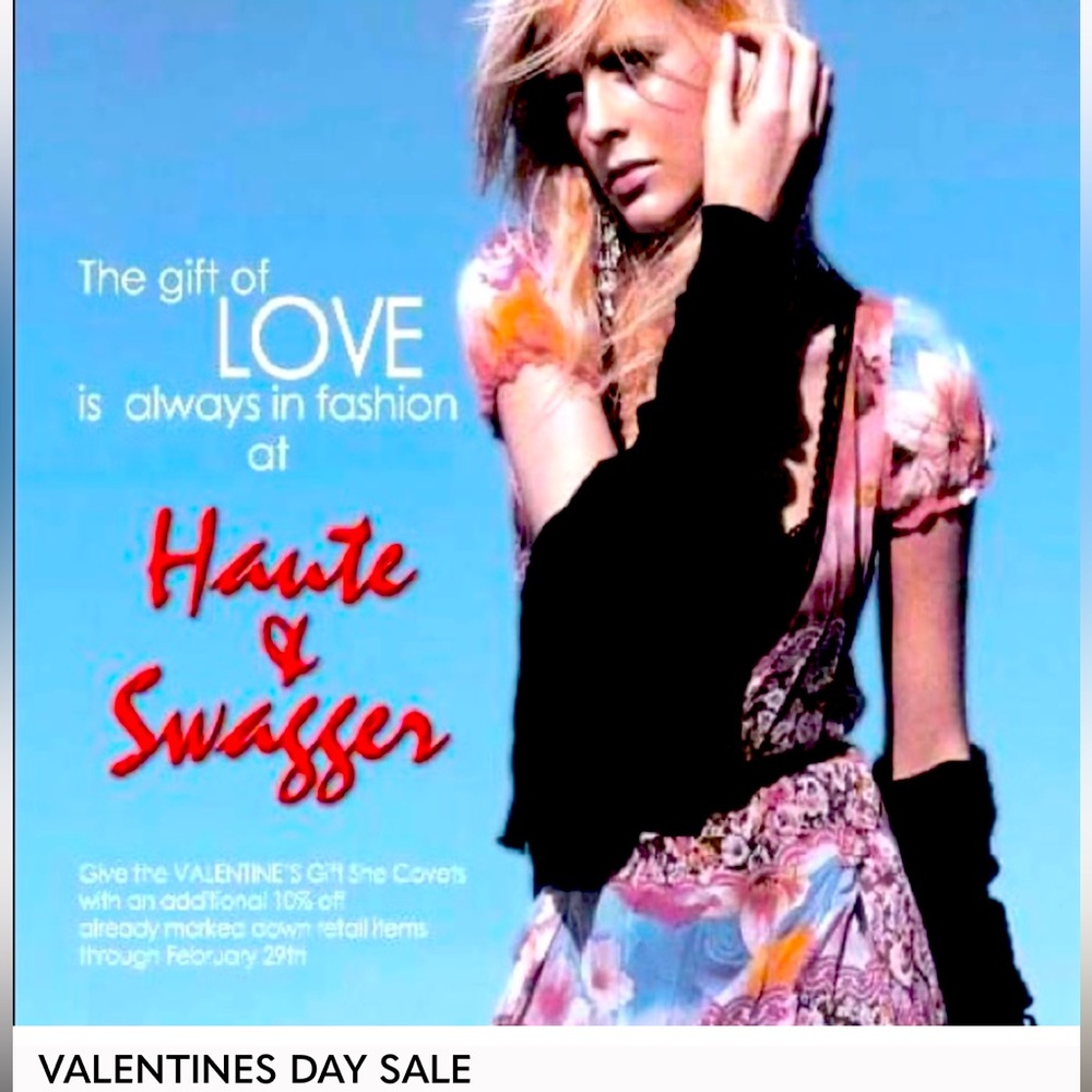 Love is in the Air! Valentine’s Sale!